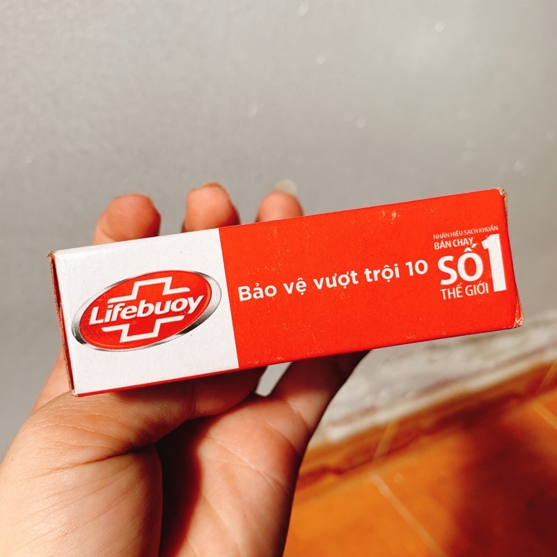 XÀ BÔNG LIFEBUOY bánh 90g bảo vệ vượt trội cho cả nhà