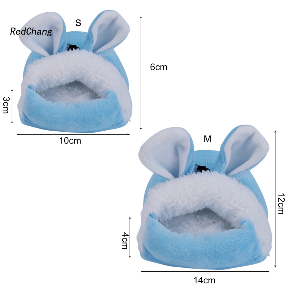 Tổ nuôi chuột hamster hình ngôi nhà thỏ xinh xắn