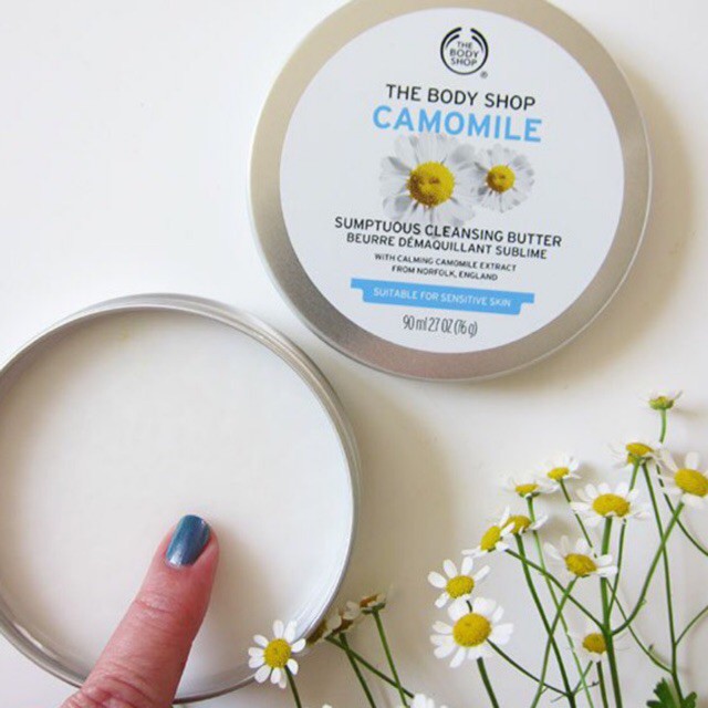 Bơ/Sáp Tẩy Trang Hoa Cúc - The Body Shop Camomile Sumptuous Cleansing Butter 90ML