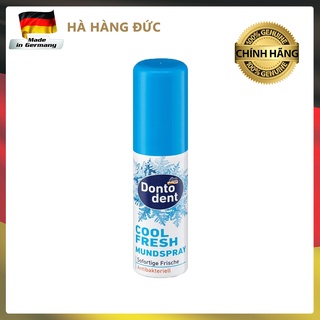 Xịt thơm miệng Dontodent Cool Fresh -15ml, nhập Đức