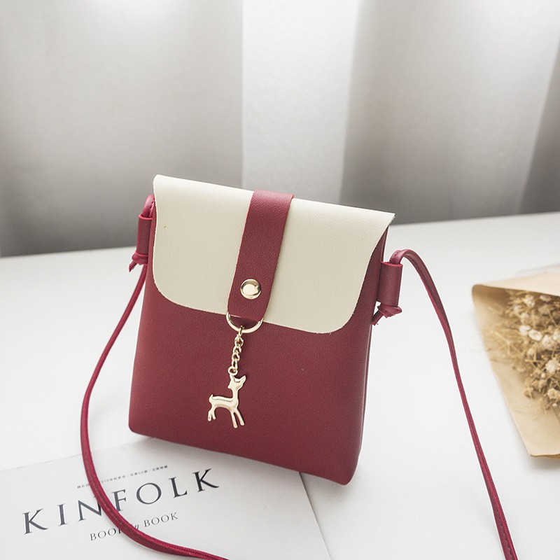 Túi đựng điện thoại mẫu mới khóa hình hươu mới nhất 1997 diệu shop dieushop
