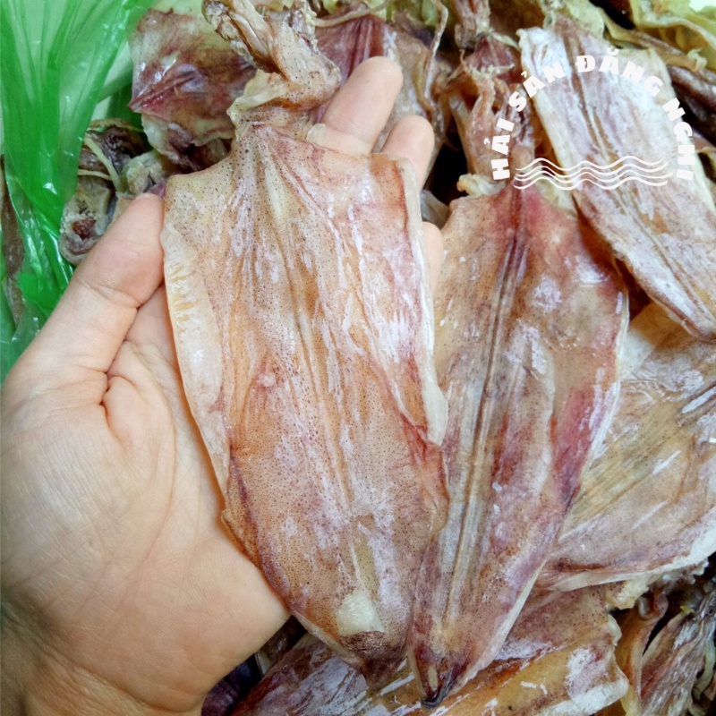 Mực Khô Câu size 60 con/kg Trắng Thơm Mềm Mới Chưa Lên Phấn - 500gr | BigBuy360 - bigbuy360.vn