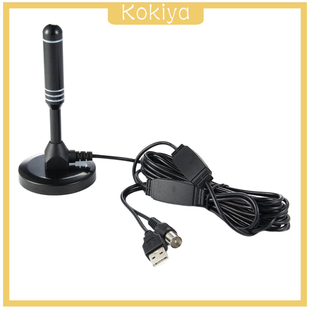 Ăng Ten Kỹ Thuật Số Hỗ Trợ Tv 1080p Vhf Uhf Phạm Vi 300 Dặm