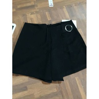 Quần short nữ giả váy vạt chéo