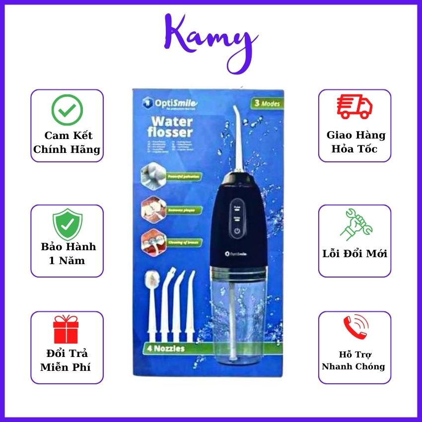 Máy Tăm Nước, Tăm Nước Cầm Tay Vanlu Cao Cấp Chuyên Vệ Sinh Bảo Vệ Răng Miệng - Kamy