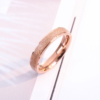 Nhẫn Titan - Big Matte -Phun cát dày