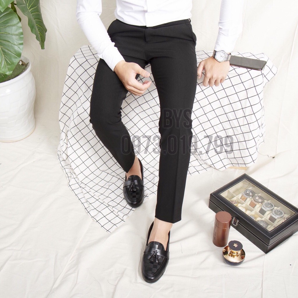 Quần tây nam đẹp 👖FREE SHIP👖vải tuyết mưa đẹp co giãn nhẹ Phom chuẩn quần âu | BigBuy360 - bigbuy360.vn
