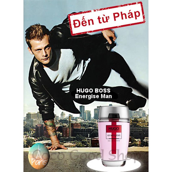 Nước hoa Energise Man bởi Hugo Boss. Chai 125 ml. Nước hoa nam EDT