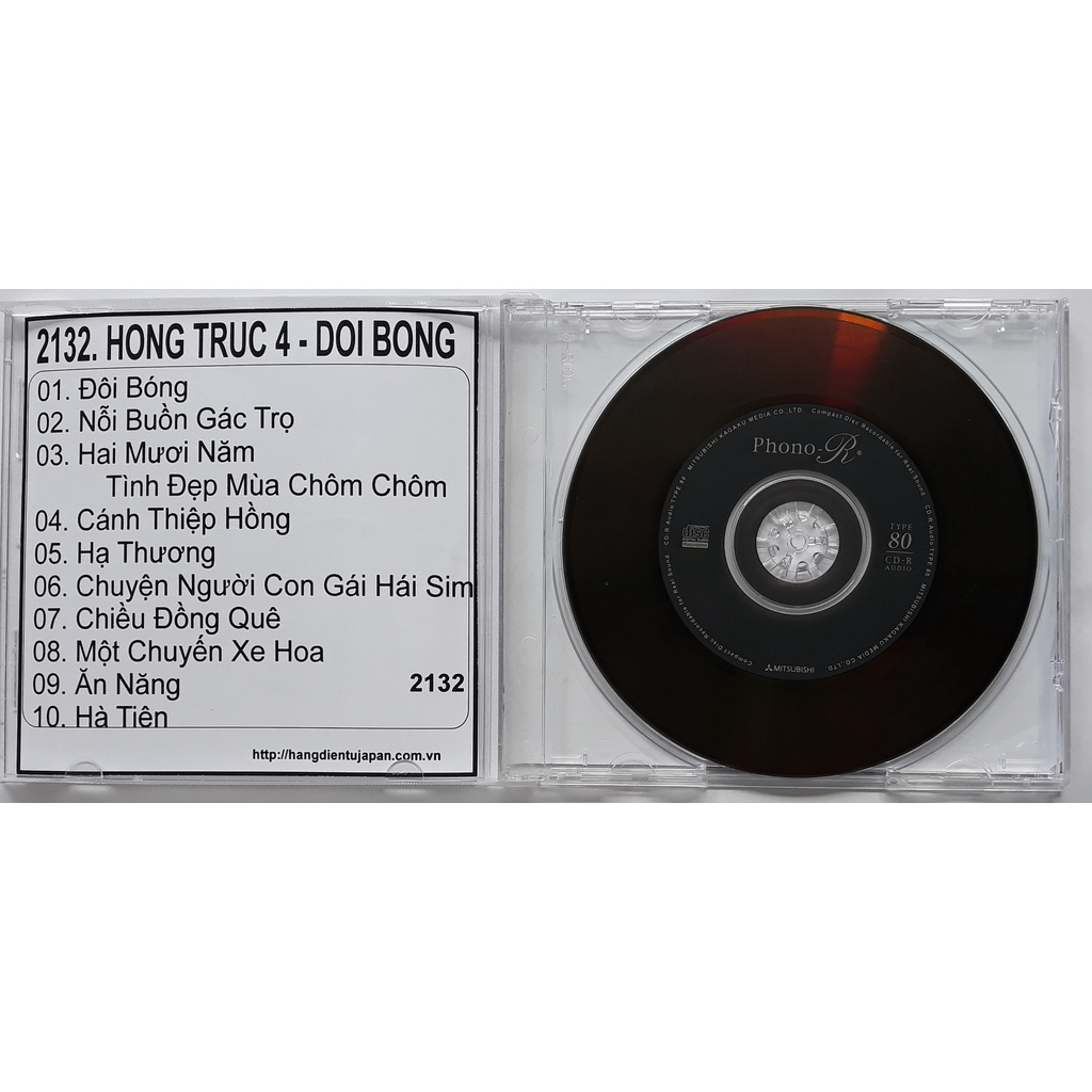 Bộ 8 CD ca sĩ Hồng Trúc