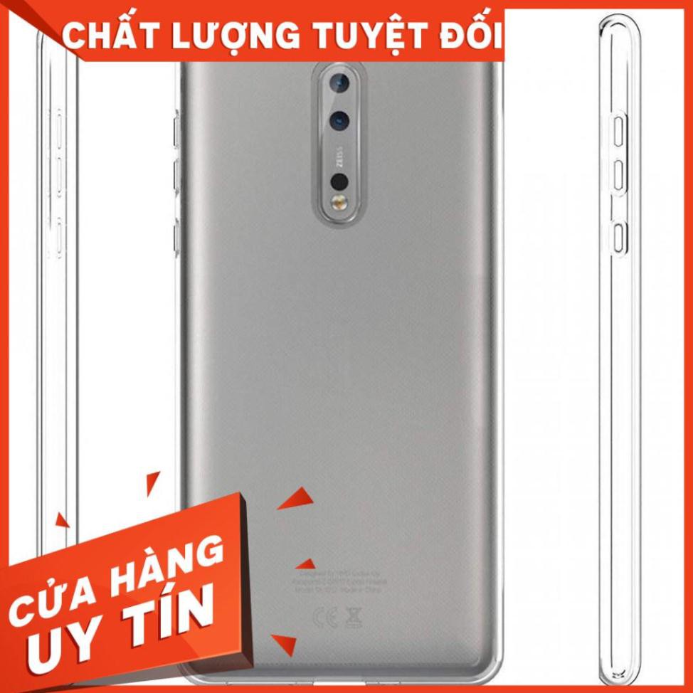 Ốp lưng dẻo Utra thin cho Nokia 8 - Hàng chính hãng(Chống trầy,chống trượt, trong suốt)