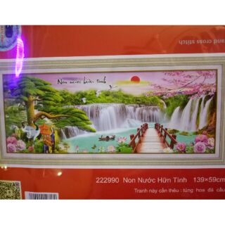 Tranh thêu 5d phong cảnh 222990