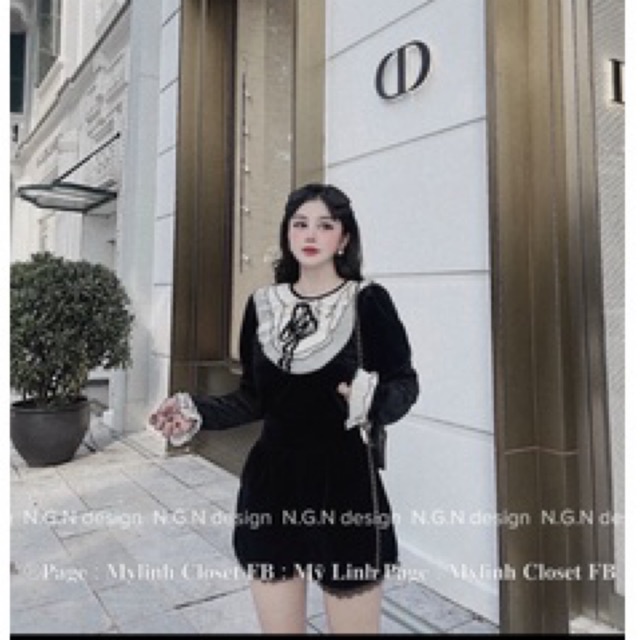 SÉT BỘ NHUNG CỔ BÈO CHUẨN TAG NGN LOẠI 1 MS29001