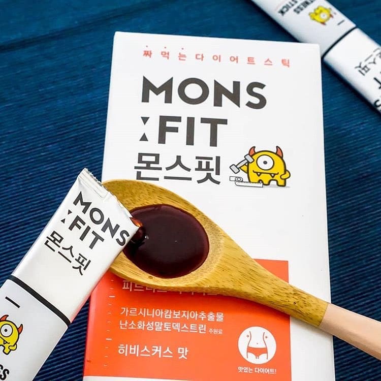 [MUA + GIVE] Siro Hỗ Trợ Giảm Cân Hàn Quốc Monsfit Fitness Diet Stick 20g x 15 gói