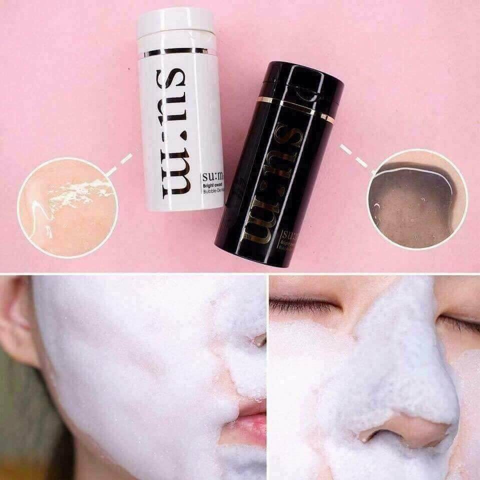 Mặt nạ tạo bọt, thải độc & dưỡng trắng Sum (Su:m37 Bright Award Bubble-De Mask special set) 3 sp_ Mặt nạ Sum mini