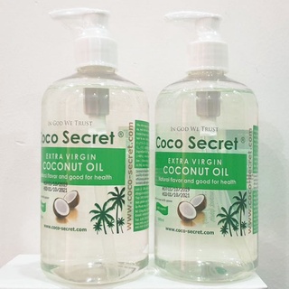 Dầu dừa nguyên chất coco secret chai 500ml dạng vòi xịt