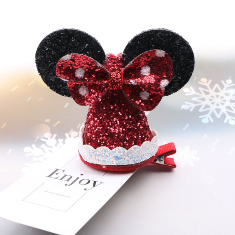 Kẹp Tóc Hình Nón Ông Già Noel