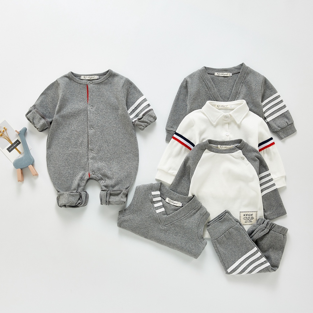 Trang phục trẻ em phối màu đơn giản thời trang nhiều loại tùy chọn