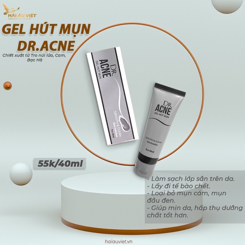 [Gel Hút MỤN Dr ACNE--Hàng cao cấp Chính hãng]