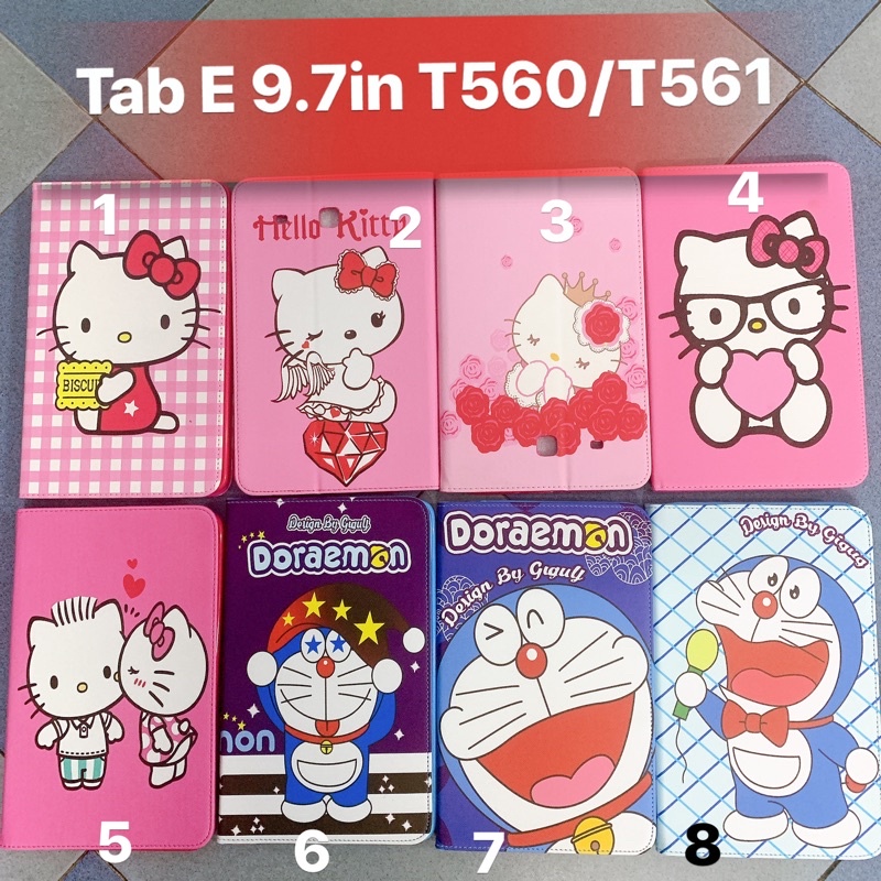 Bao da Galaxy Tab A 2017- 8in t385 và Tad a 9in7 (t550), Tab E ( T561/ T560) 9.7 in khay dẻo hình