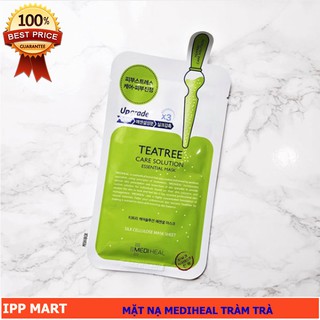 Mặt Nạ Trà Xanh Ngăn Ngừa Mụn Teatree Care Solution Essential Mask Mediheal
