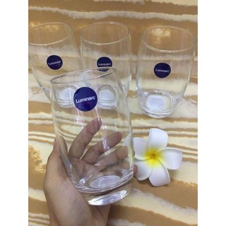 Set 10 Ly Thủy Tinh Trắng Cao Luminarc
