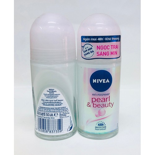 (Chính hãng) Lăn Khử Mùi Nữ Nivea 50ml