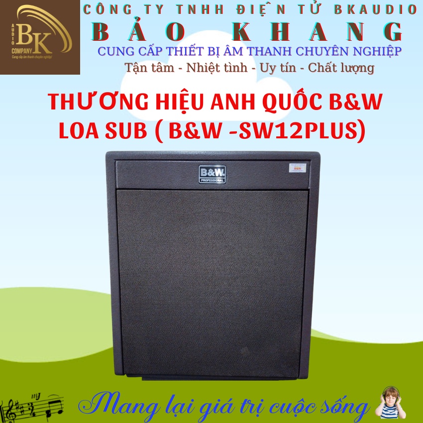 Loa sub ( siêu trầm) cao cấp B&W (thương hiệu Anh Quốc). Góp phần nâng cao chất lượng cho càn âm thanh của bạn.