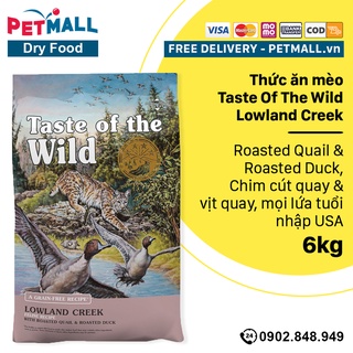 Thức ăn mèo Taste Of The Wild Lowland Creek 6kg