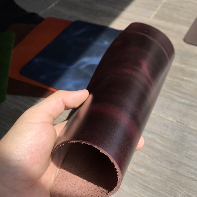 Lót Chuột Da Bò Màu Nâu Bò - Lót Chuột Da Bò - Amiestore Leather