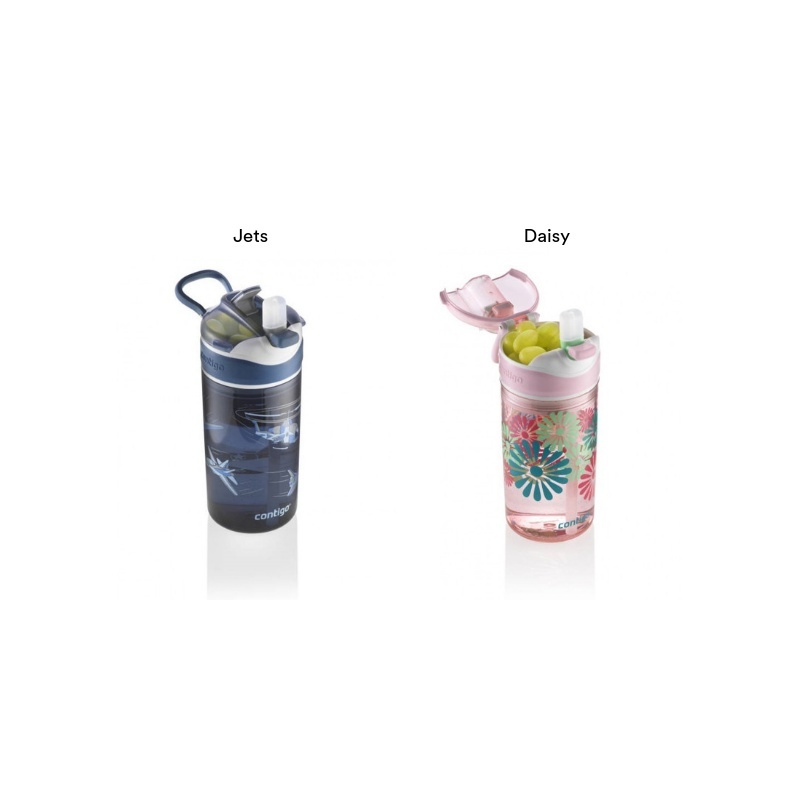 Bình Nước Contigo Kids - AutoSpout 2in1 Sip & Snack cho bé