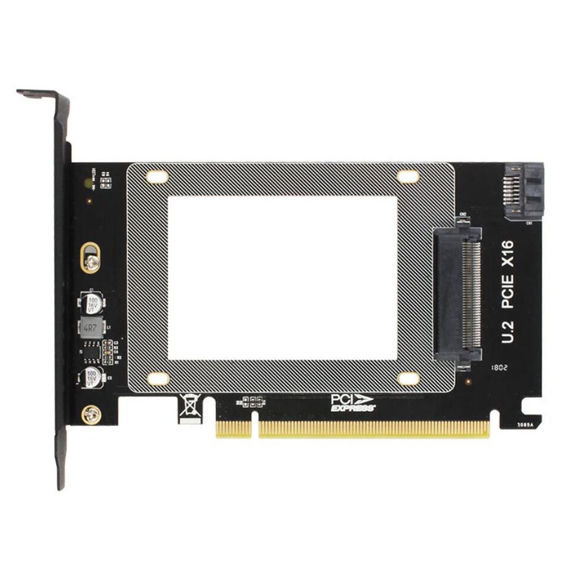 Card Chuyển Đổi Ngff-8639 Nvme Pcie Ssd Pci-E To U2 Card M.2 Ngff 2.5 'Ssd Sang Pci-E X16