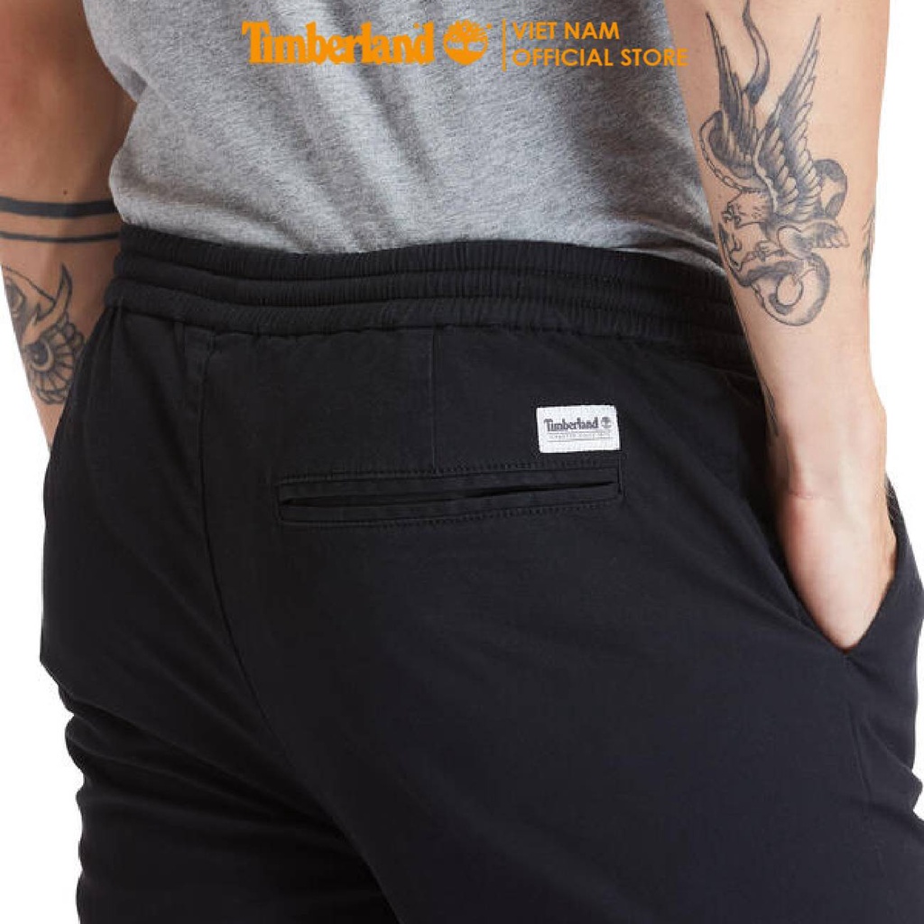 Quần Jogger Kaki Nam Lov-L Stretch Twill Màu Đen Timberland TB0A2BZW01