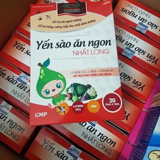 Yến Sào ăn ngon Nhất Long Hộp 20 ống