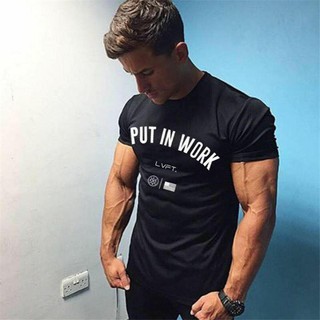 Áo Put in Work Nam Thể Thao [ ÔM BODY ]