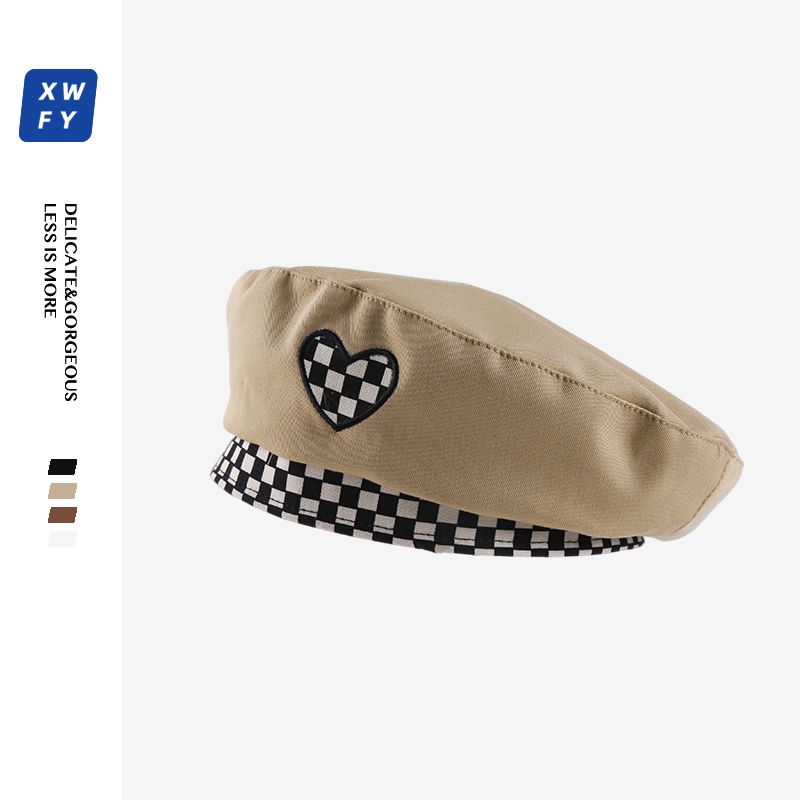 Mũ Beret Cỡ Nhỏ Thời Trang Xuân Hè Dễ Thương Cho Nữ