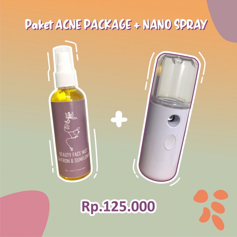 Xịt khoáng saffron saffron dưỡng ẩm làm đẹp da mặt | BigBuy360 - bigbuy360.vn