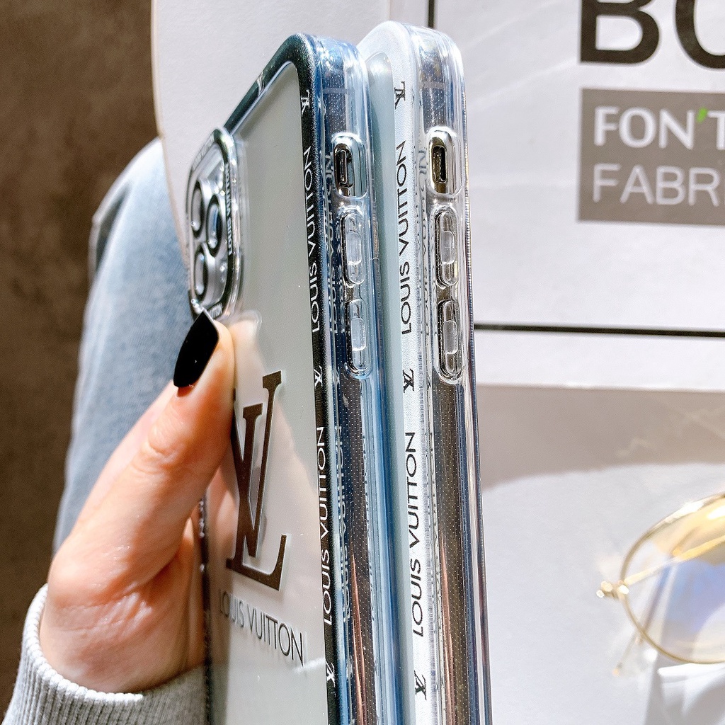 ỐP LƯNG SILICON CHỐNG SỐC VIỀN NỔI LOUIS VUITTON - ACC2939