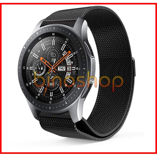 Dây đồng hồ Galaxy Watch 42mm/46mm - Nam Châm Thép Không Gỉ Milanese Loop