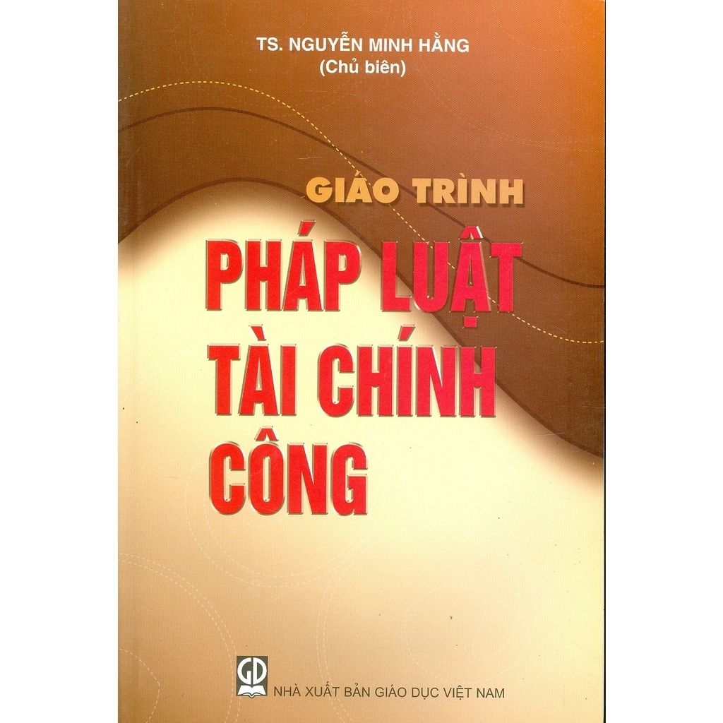 Sách - Giáo Trìnfh Pháp Luật Tài Chính Công