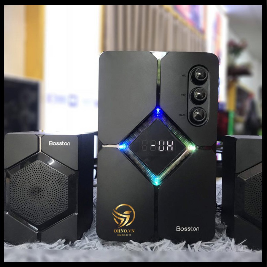 [Mã SKAMPUSHA7 giảm 8% đơn 250k]Loa Máy Tính Để Bàn Bosston T3800 Chính Hãng Loa Vi Tính Bluetooth Bosston Loa PC 5 1