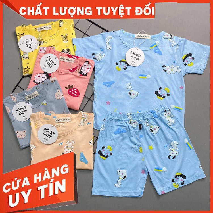 Bộ cộc tay cho bé  Bộ cộc tay Cô bé Maruko cho bé trai bé gái  chất thun lạnh cao cấp siêu mềm siêu mát