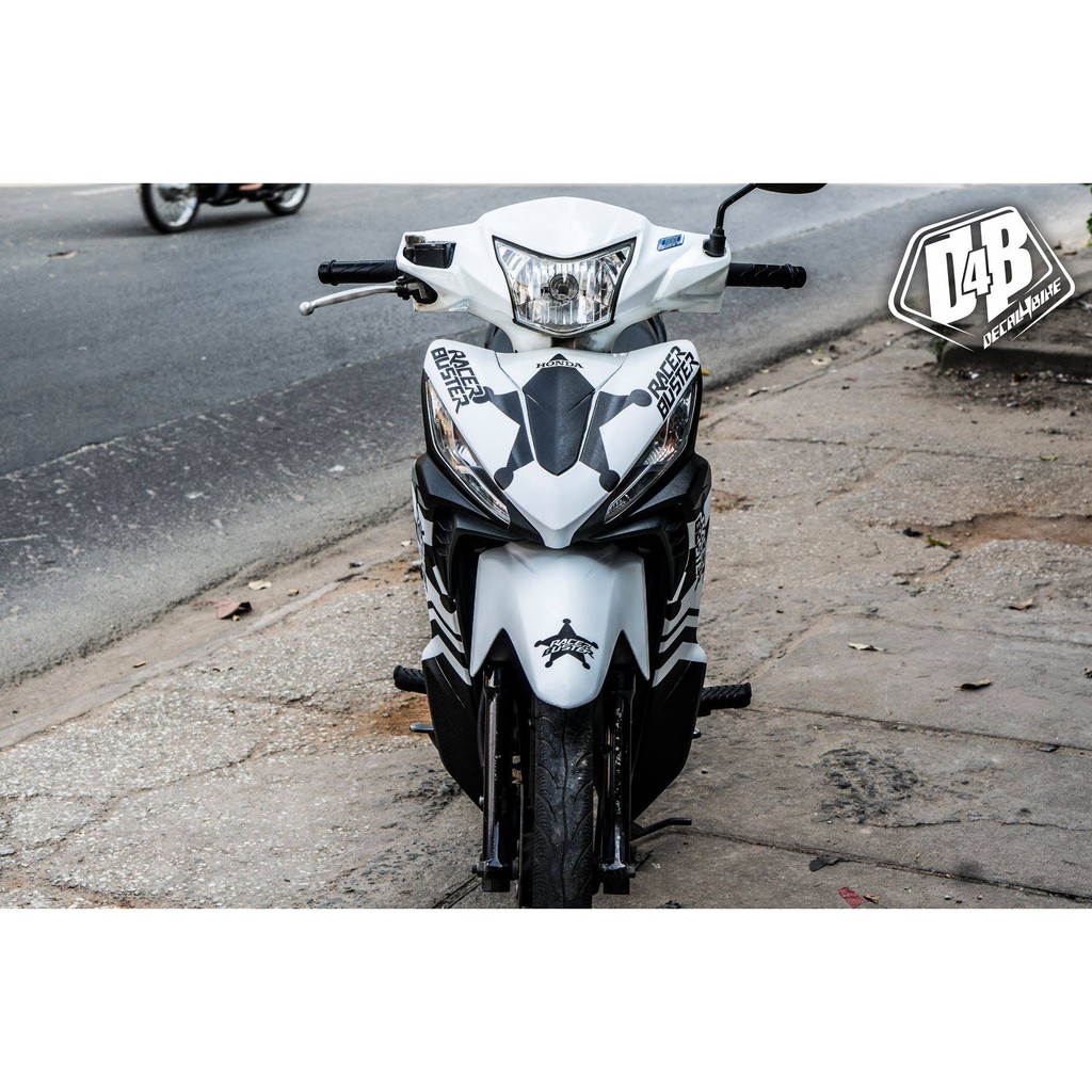 [D4B-Tem chuẩn xịn] Tem trùm xe WAVE RSX FI RACER BUSTER