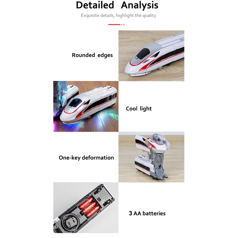Đồ Chơi Robot Biến Hình Có Đèn Và Nhạc 2 Trong 1 Đồ chơi đồ chơi trẻ em