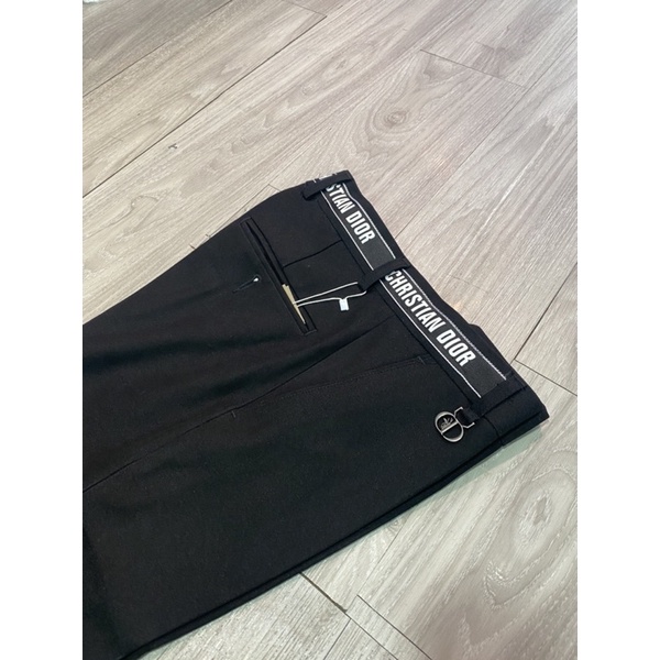 Quần âu nam phối chữ viền cạp 2372, quần vải nam Quảng Châu chất đẹp