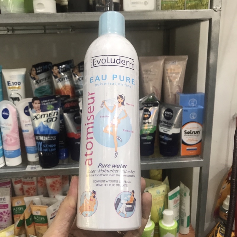 Nước Xịt Khoáng Evoluderm 150ml