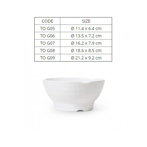 Tô Nhựa Melamine Horeca Dạng Bèo