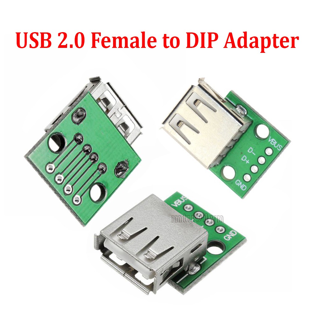 Mạch chuyển USB to 4pin DIP - USB 2.0 3.0 to 4 pin DIP
