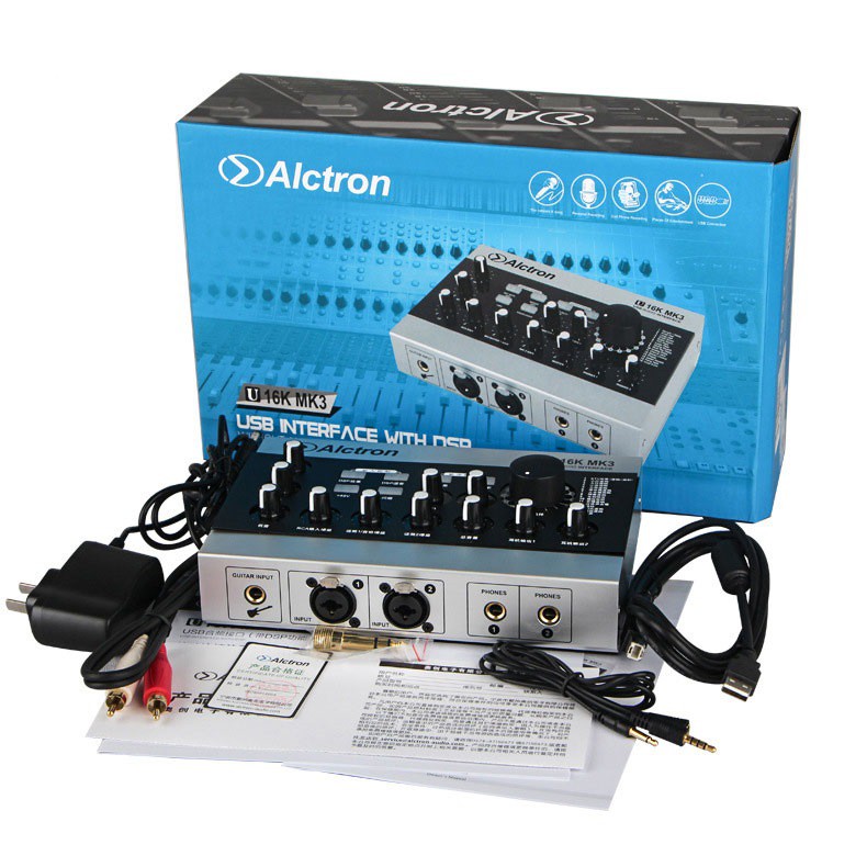 SOUND CARD ALCTRON U16K MKIII USB –  ĐẲNG CẤP, CHẤT LƯỢNG SIÊU HÓT 2020