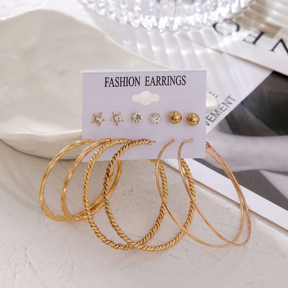 12 Bông Tai Thời Trang Vintage