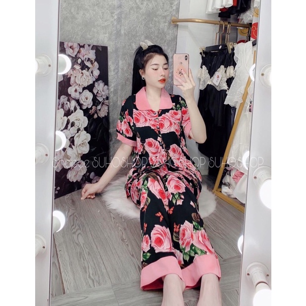 Đồ bộ pijama lụa mềm mịn 💯 Ảnh thật | BigBuy360 - bigbuy360.vn